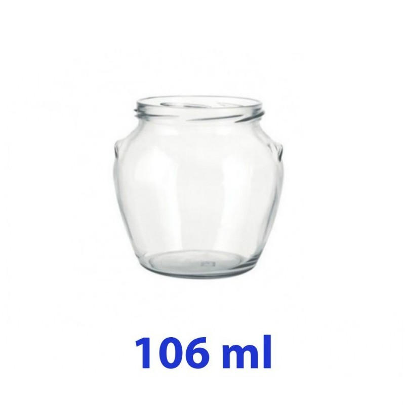 BARATTOLO VETRO ORCIO CC 106 Ø 53
