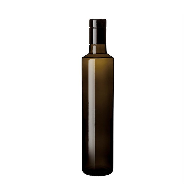 bottiglia rotonda Dorica bocca incastro 500 ml