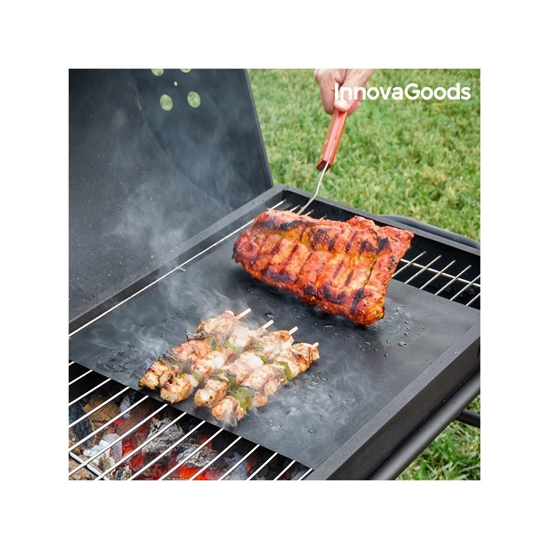 TAPPETINO TEFLON PER BARBECUE E FORNO CM 40x33 - Pz 2