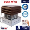 Gemi Aspiratore elettrico per fumo adatto su camini stufe e cappe
