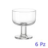 Coppetta dessert Hosteria Bormioli Rocco in vetro 24 cl set 6 pezzi