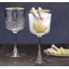 BICCHIERI CALICE TIMELESS GOLDEN TOUCH VINO FILO ORO 4 Pz