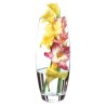 VASO PORTAFIORI IN VETRO BOMBATO ART. 43966 CM 26