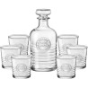 Set liquore bottiglia con bicchieri Officine 1825 Bormioli Rocco