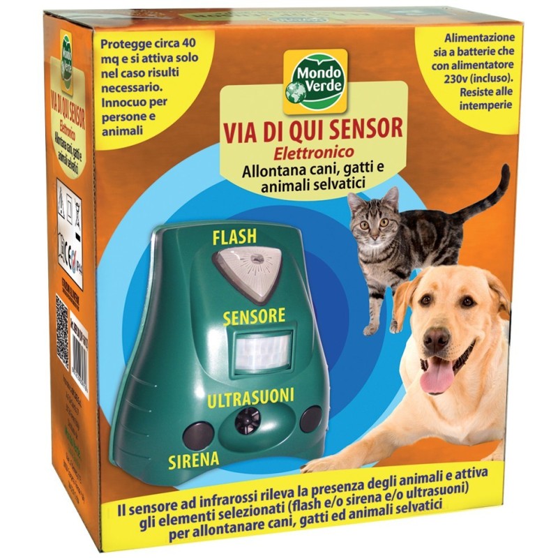 VIA DI QUI CANI E GATTI SENSOR