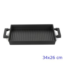 BISTECCHIERA ANTIADERENTE BLACK CODE QB INDUZIONE CM 34x26