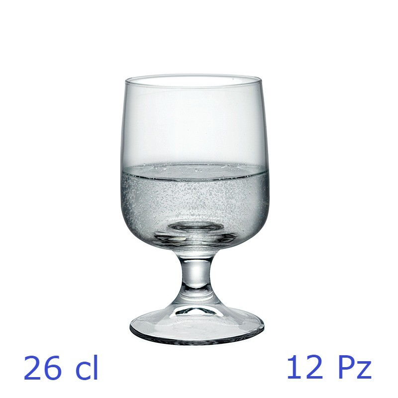 Bicchiere Executive Acqua Bormioli Rocco 28,7 cl in vetro trasparente set 12 pezzi