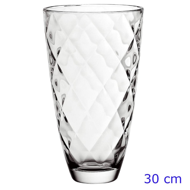 Vaso porta fiori in vetro Concerto