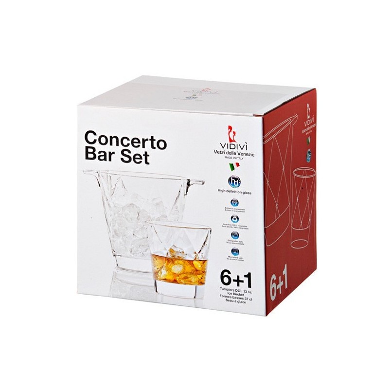 confezione regalo concerto set bar