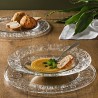 Sottopiatto vetro trasparente BURANO cm 32 set 2 pz