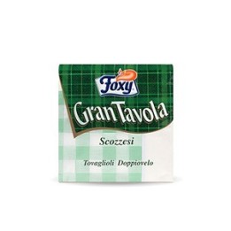 TOVAGLIOLI FOXY GRANTAVOLA SCOZZESI 2V 33x33 Pz 43