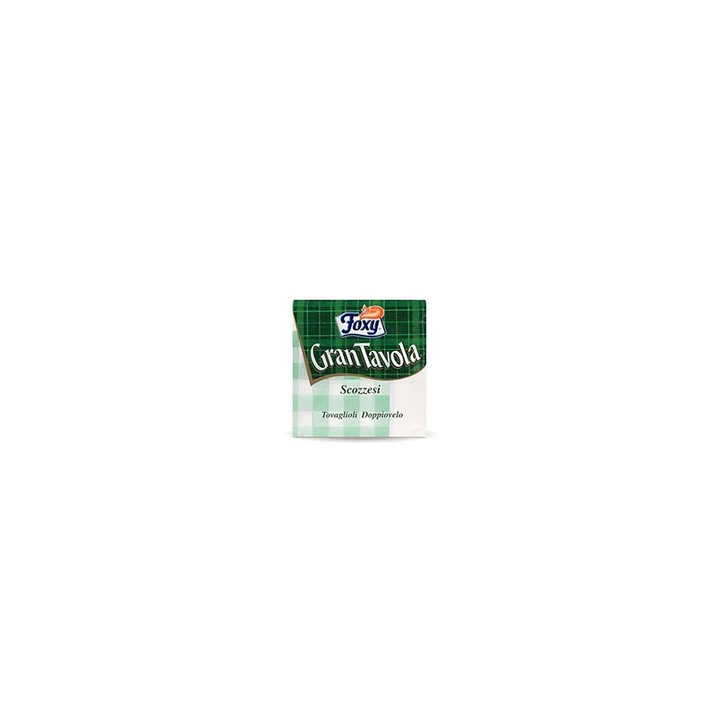 TOVAGLIOLI FOXY GRANTAVOLA SCOZZESI 2V 33x33 Pz 43