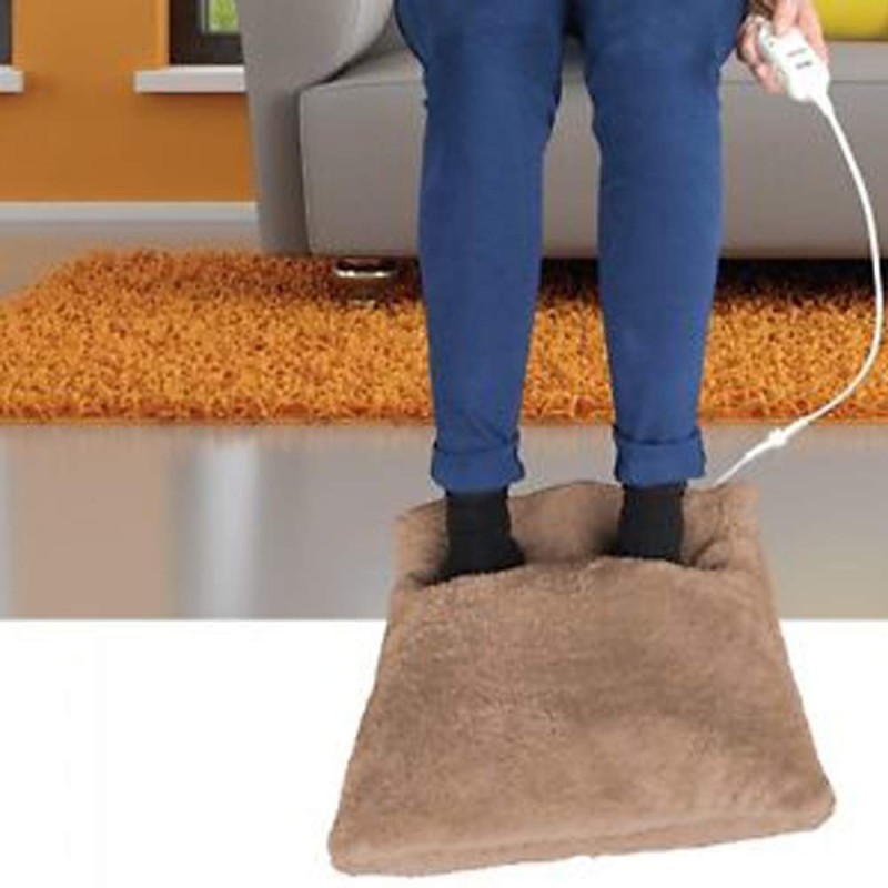 Scaldapiedi elettrico con telecomando Beper