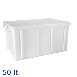 CASSETTA BOX C/COPERCHIO CM 55x40x29 Lt 50
