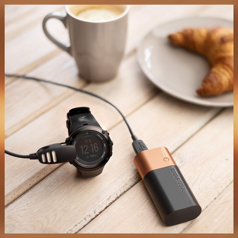Power bank Duracell ricarica Smartphone e dispositivi USB 6700 mAh