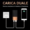Power bank Duracell ricarica Smartphone e dispositivi USB 6700 mAh