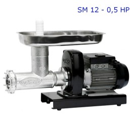 TRITACARNE ELETTRICO SM 12 INOX CON MOTORE 0,5 HP PALUMBO