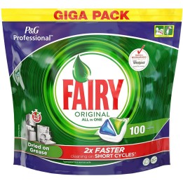 Capsule lava stoviglie Fairy Original tutto in uno - 100 pezzi