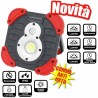 Faretto lampada a Led da lavoro Alpha ricaricabile