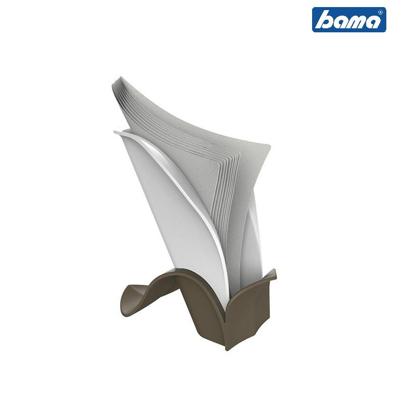 Portatovaglioli plastica Folia colore Tortora