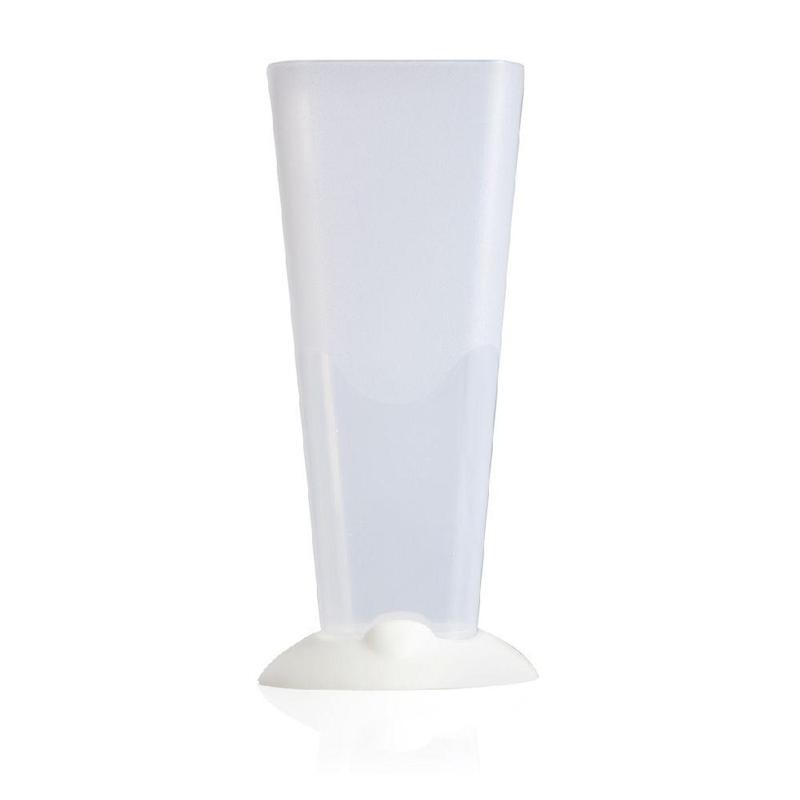 Vaso portafiori in plastica trasparente Living cm 31