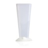 Vaso portafiori in plastica trasparente Living cm 31