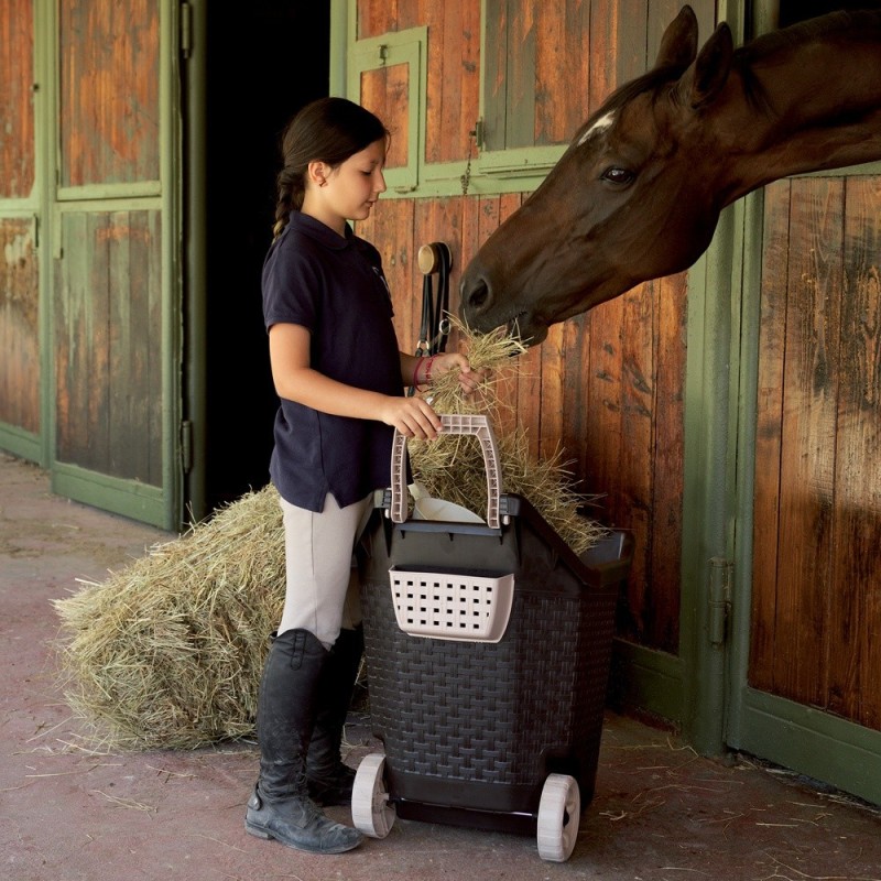 Bama Kart carrello porta fieno con due ruote