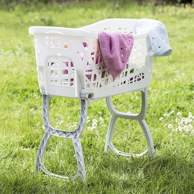 Cesta biancheria Stand UP porta bucato con gambe