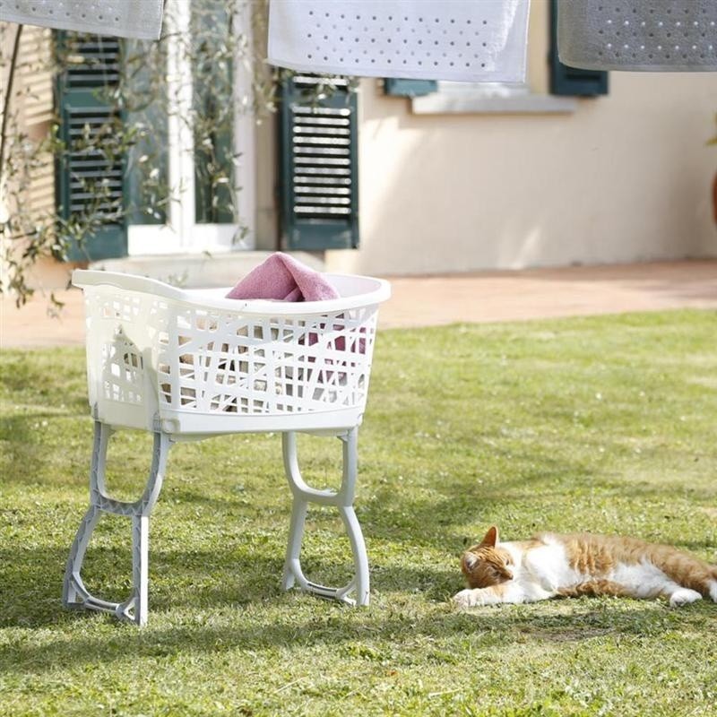 Cesta biancheria Stand UP porta bucato con gambe