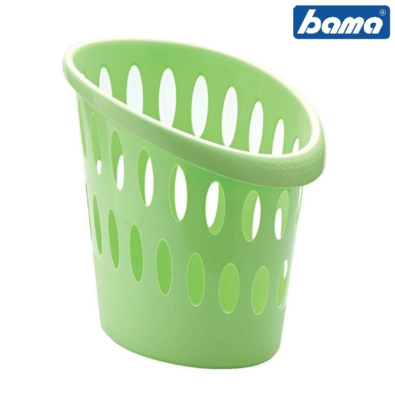 Cestino getta carta in plastica Ellisse forato 14 lt