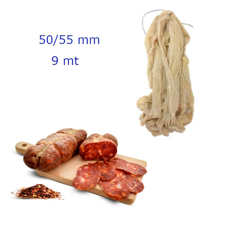 BUDELLE PER SALAMI 50/55 Mt 9