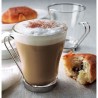 Tazza Oslo da colazione in vetro 22 cl - 4 pezzi