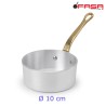 Casseruolino basso a servire in alluminio un manico 10 cm