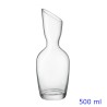 CARAFFA VETRO INALTO INVITO Lt 0,5 TRASPARENTE