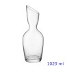CARAFFA VETRO INALTO INVITO Lt 1,0 TRASPARENTE