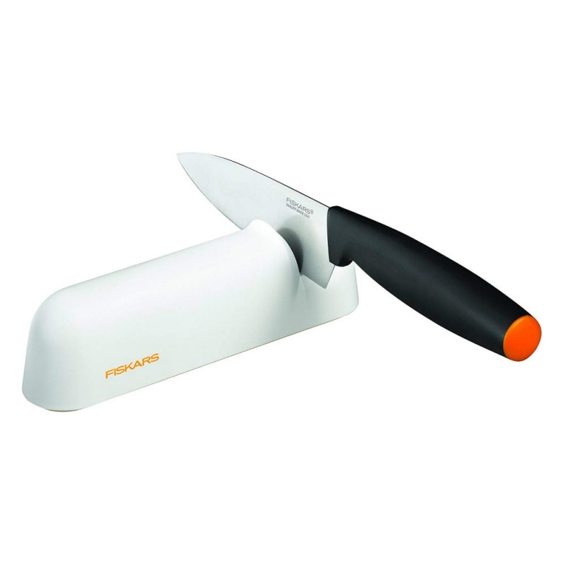 Affilacoltelli da cucina per lame lisce Roll-Sharp con testine in ceramica