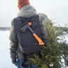 Ascia taglia legno portatile per campeggio e tracking.
