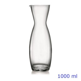 CARAFFA VETRO PERFECTA Lt 1 TRASPARENTE