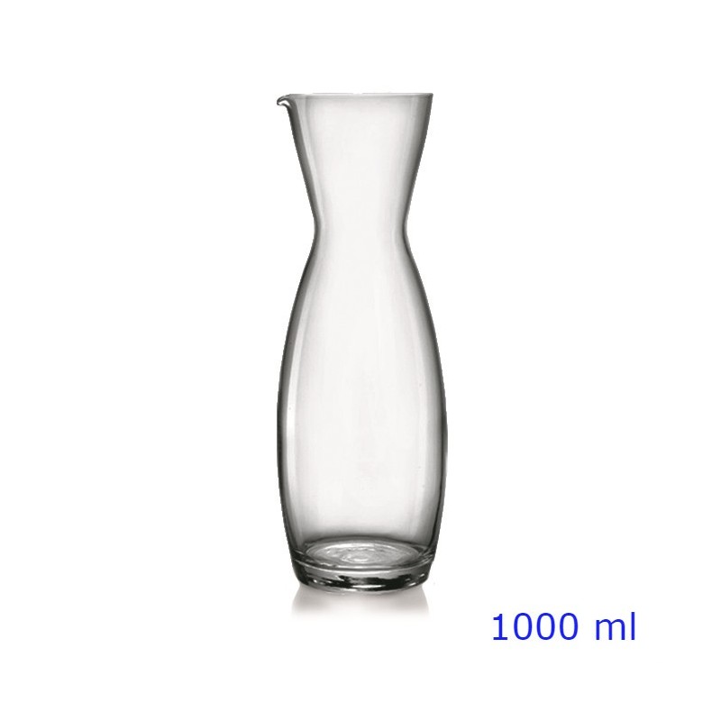 CARAFFA VETRO PERFECTA Lt 1 TRASPARENTE