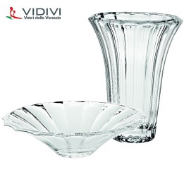 Set centrotavola con vaso porta fiori Doge