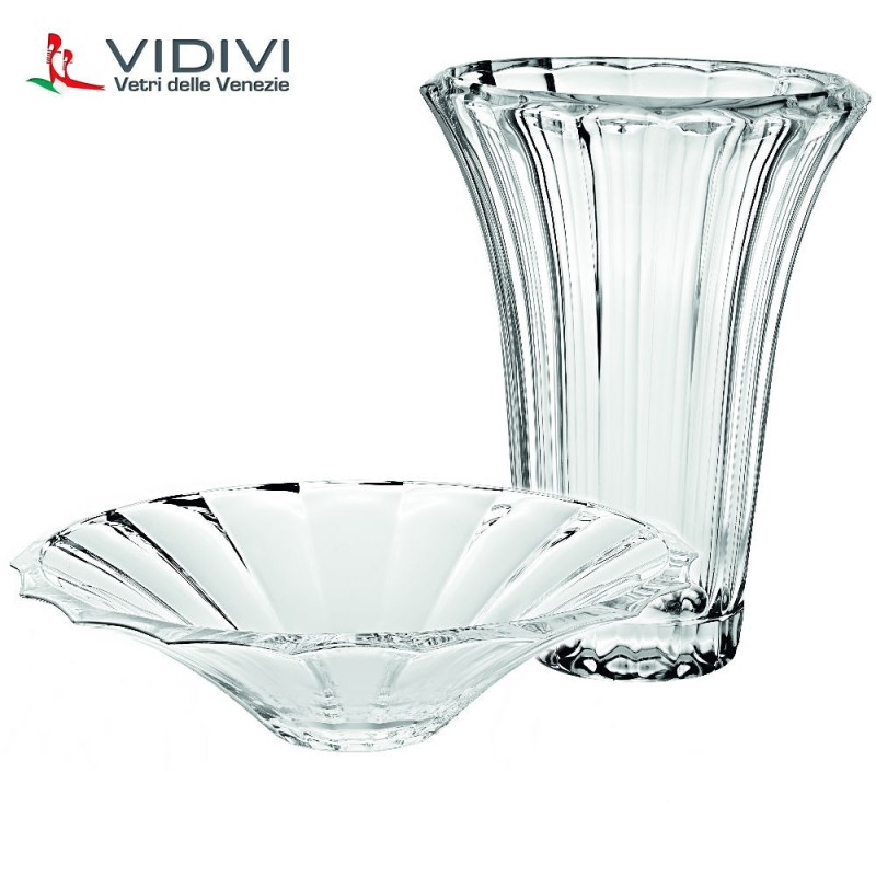 Set centrotavola con vaso porta fiori Doge