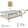 Set 2 essiccatori per pasta e frutta - rete per essiccare cm 50x40