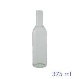 BOTTIGLIA BORDOLESE VINO 375 ml TRASPARENTE