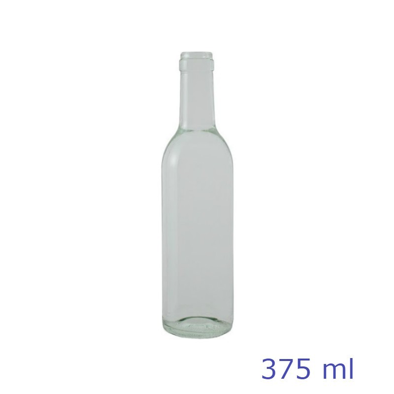 BOTTIGLIA BORDOLESE VINO 375 ml TRASPARENTE