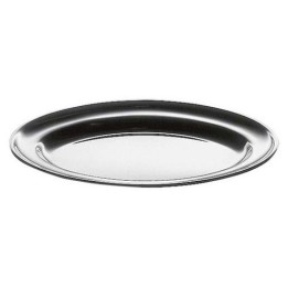 VASSOIO PORTATA OVALE INOX CM 50