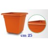 VASO VULCANO QUADRO CM 25 HOBBY&STYLE