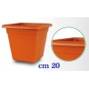 VASO VULCANO QUADRO CM 20 HOBBY&STYLE