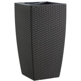 VASO COLONNA CASA MESH CM 30x30x57 MOKA