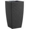 VASO COLONNA CASA MESH CM 30x30x57 MOKA