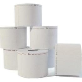 CARTA TERMICA ADESIVA SCONTRINO PER BILANCIA mm 57x40 mt